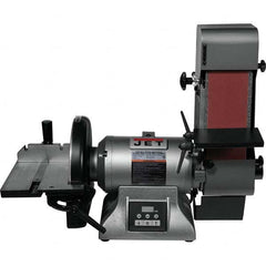 Jet - Combination Sanding Machines Belt Length (Inch): 36 Belt Width (Inch): 4 - Exact Tooling
