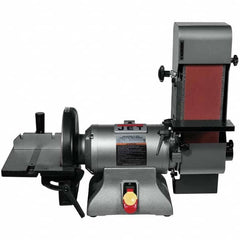 Jet - Combination Sanding Machines Belt Length (Inch): 36 Belt Width (Inch): 4 - Exact Tooling