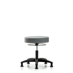 Adjustable Height Swivel Stool: Olefin, 24″ Seat Width, 24″ Seat Depth Round Height