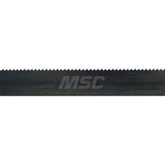 Welded Bandsaw Blade: 7' 9-1/2″ Long, 3/8″ Wide, 0.025″ Thick, 6 TPI Carbon Steel, Toothed Edge
