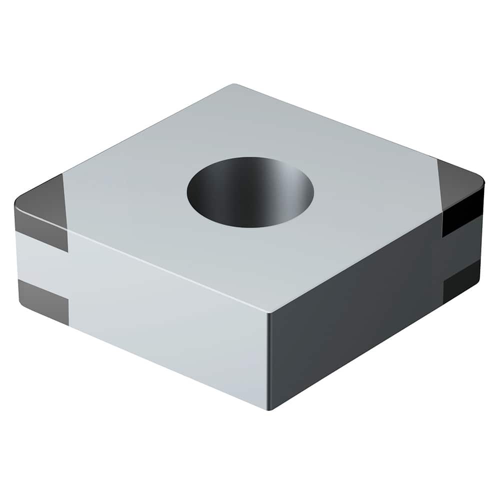 Turning Insert: CNGA432AA 7014, Cubic Boron Nitride Uncoated Finish, Neutral, 0.0313″ Corner Radius, N/A Diamond 80 ™, Series T-Max P
