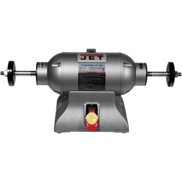 Jet - Bench Grinders & Buffers Machine Type: Buffer Wheel Diameter (Inch): 8 - Exact Tooling
