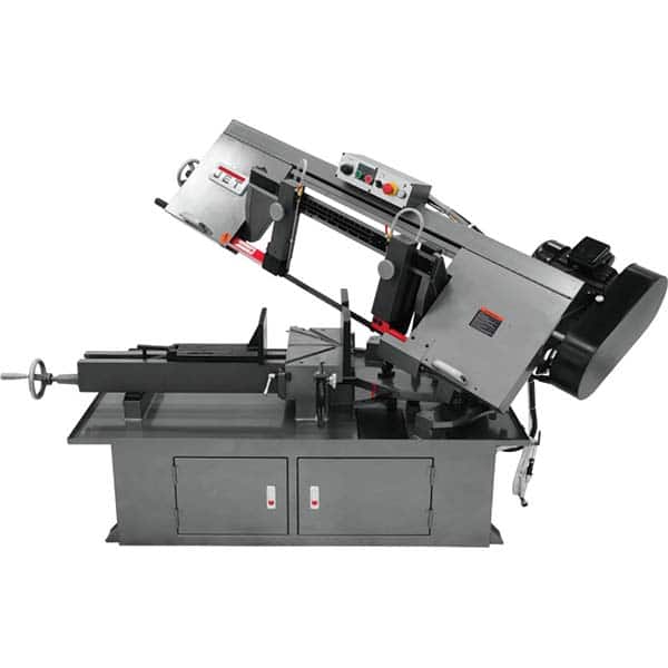 Jet - Horizontal Bandsaws Machine Style: Semi-Automatic Drive Type: EVS - Exact Tooling