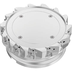 Seco - Indexable Square-Shoulder Face Mills Cutting Diameter (mm): 200.00 Cutting Diameter (Inch): 7.874 - Exact Tooling