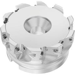 Seco - Indexable Square-Shoulder Face Mills Cutting Diameter (Inch): 4 Cutting Diameter (Decimal Inch): 4.0000 - Exact Tooling