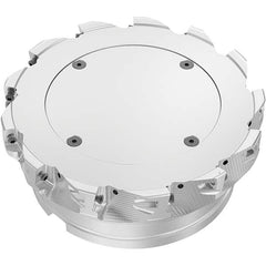 Seco - Indexable Square-Shoulder Face Mills Cutting Diameter (mm): 160.00 Cutting Diameter (Inch): 6.299 - Exact Tooling