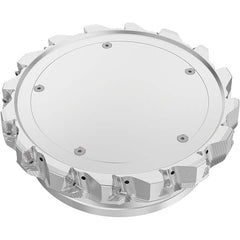 Seco - Indexable Square-Shoulder Face Mills Cutting Diameter (mm): 200.00 Cutting Diameter (Inch): 7.874 - Exact Tooling