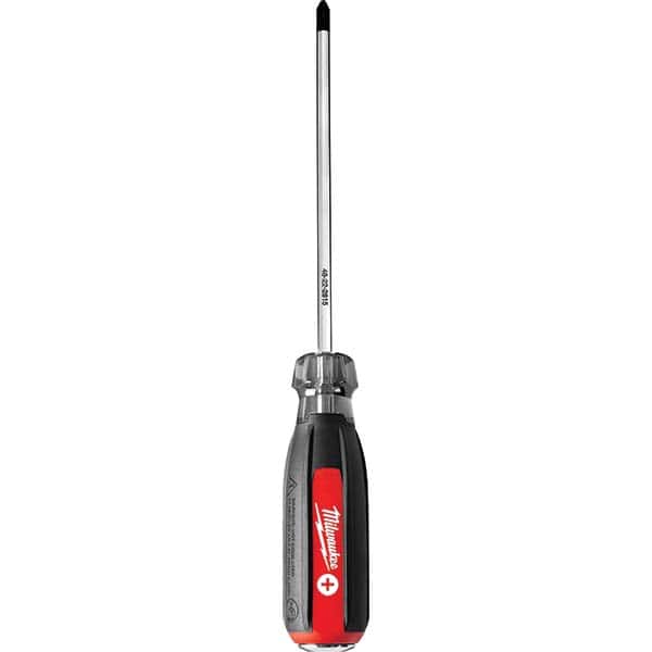 Milwaukee Tool - Phillips Screwdrivers Tool Type: Phillips Screwdriver Handle Style/Material: Rubberized Cushion Grip - Exact Tooling