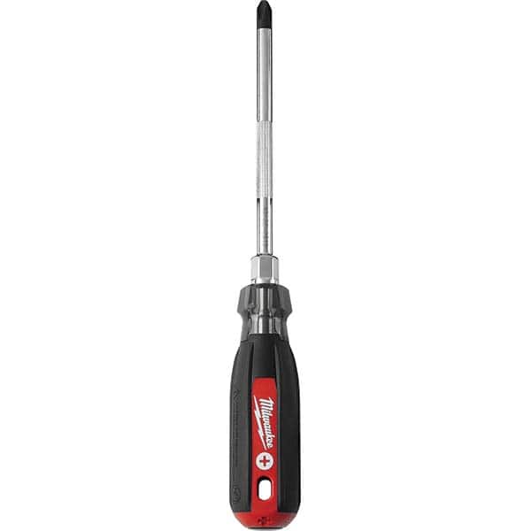 Milwaukee Tool - Phillips Screwdrivers Tool Type: Phillips Screwdriver Handle Style/Material: Rubberized Cushion Grip - Exact Tooling