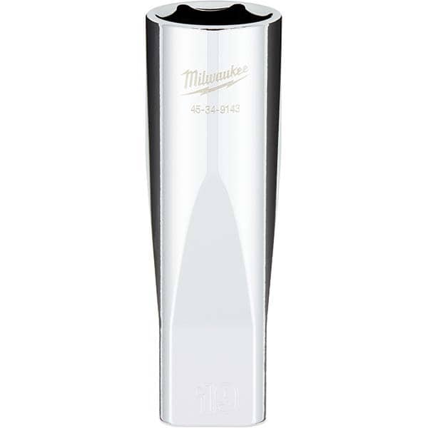 Milwaukee Tool - Hand Sockets Drive Size (Inch): 1/2 Size (mm): 19.0000 - Exact Tooling