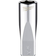 Milwaukee Tool - Hand Sockets Drive Size (Inch): 1/4 Size (Inch): 1/2 - Exact Tooling