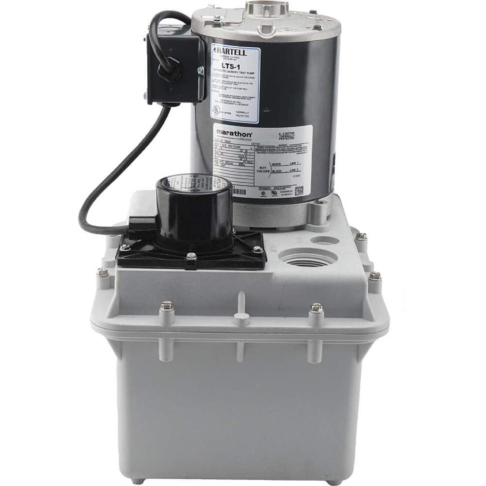 Hartell - Submersible, Sump & Sewage Pumps Type: Waste Water Drain Pump Voltage: 115 V - Exact Tooling