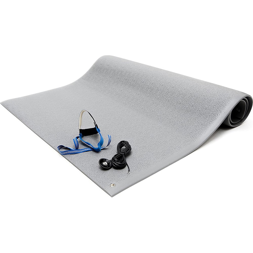 Bertech - Anti-Static Matting Static Control Type: Static Dissipative Grounding Cord Required: Yes - Exact Tooling