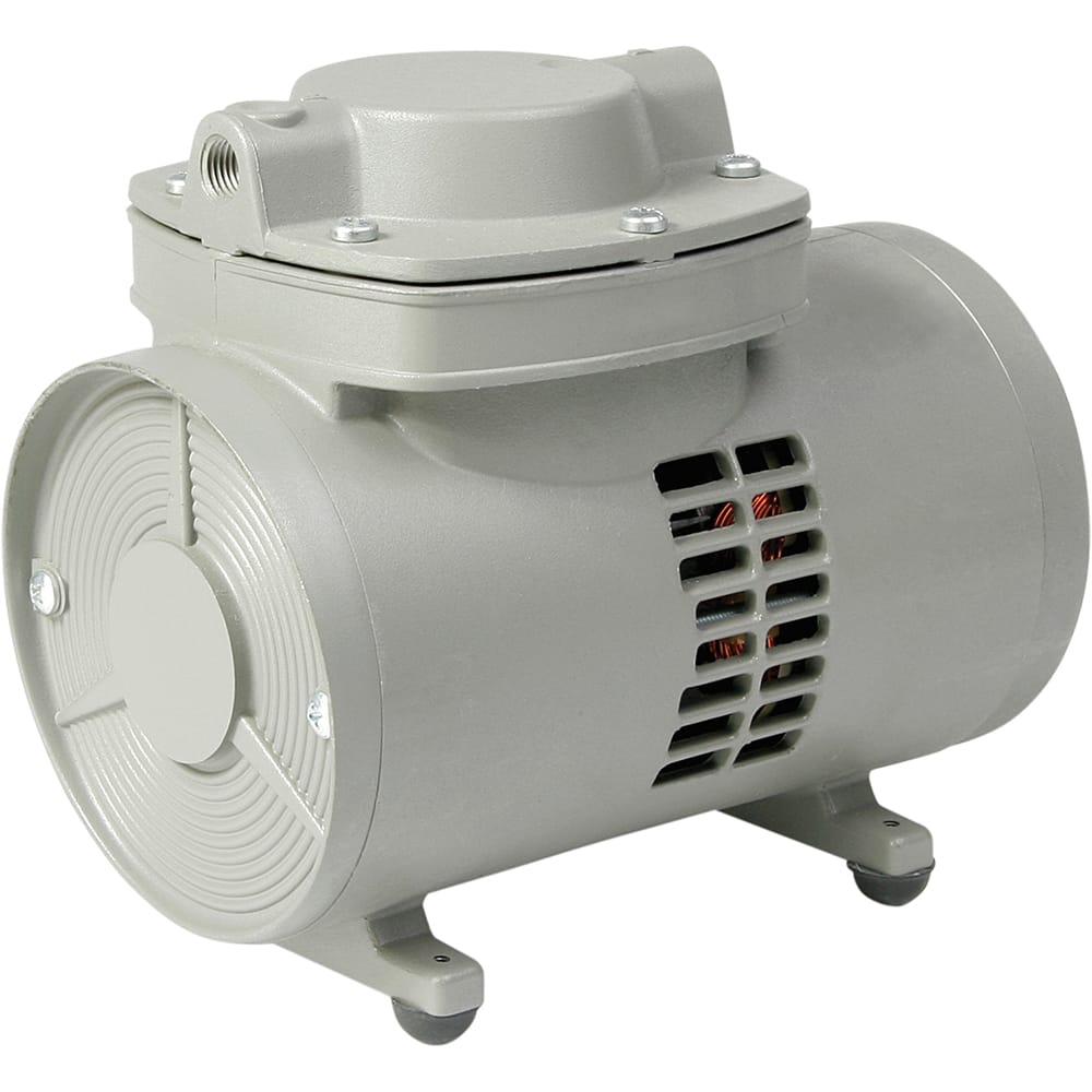 Thomas - Diaphragm-Type Vacuum Pumps Voltage: 115 VAC Compressor Type: Diaphragm Compressor and Vacuum Pump - Exact Tooling