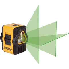 Johnson Level & Tool - Laser Levels Level Type: Self Leveling Cross Line Laser Maximum Measuring Range (Miles): 0.009 - Exact Tooling