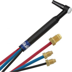 PRO-SOURCE - 250 Amp 12-1/2' Outfit 20 Water Cooled TIG Welding Torch Kit - Exact Tooling