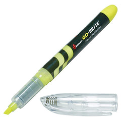 Ability One - Markers & Paintsticks; Type: Highlighter ; Color: Yellow ; Ink Type: Water Base ; Tip Type: Chisel - Exact Tooling