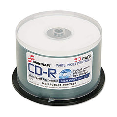 Ability One - Office Machine Supplies & Accessories; Office Machine/Equipment Accessory Type: CD-R Discs ; For Use With: CD/DVD ; Storage Capacity: 700MB - Exact Tooling