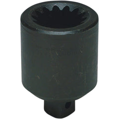 Wright Tool & Forge - Socket Adapters & Universal Joints; Type: Impact Drive Adaptor ; Male Size: 1 ; Female Size: No. 5 Spline ; Overall Length (Inch): 3-21/32 - Exact Tooling