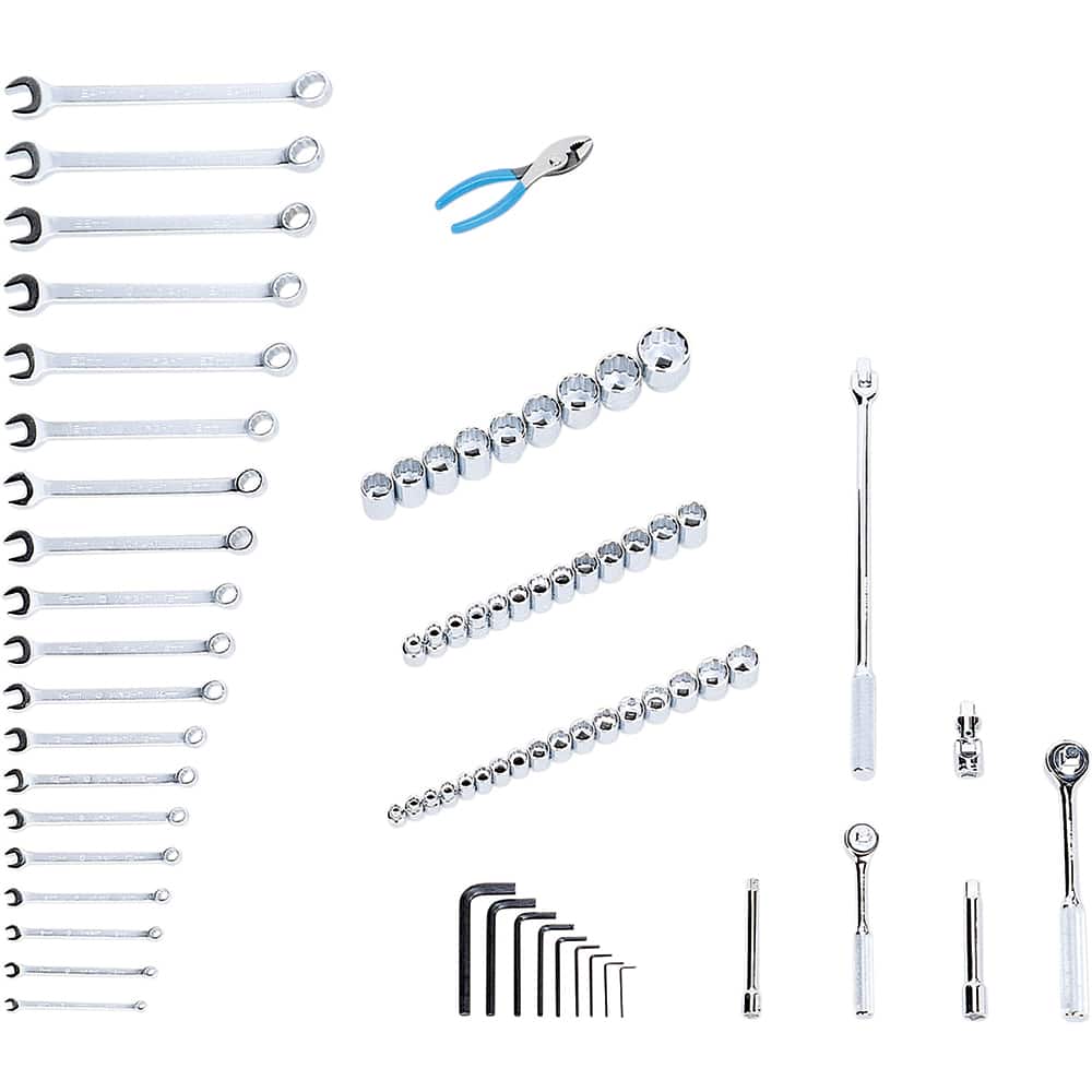 Wright Tool & Forge - 75 Piece 3/8, 1/2" Drive Apprentice Set - Exact Tooling