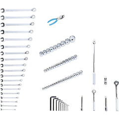Wright Tool & Forge - 75 Piece 3/8, 1/2" Drive Apprentice Set - Exact Tooling