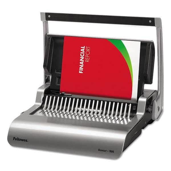 FELLOWES - Binding Machines Type: Comb Binding Spines Sheet Capacity: 500 - Exact Tooling