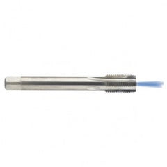 M16 x 2.0 Dia. - 6H - 4 FL - Carbide Semi-Bott Tap - Bright Finish-Coolant-Thru-FORM-C - Exact Tooling