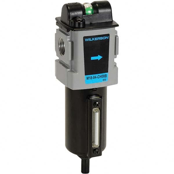 Wilkerson - Coalescing Filters Port Size: 3/8 Maximum Working Pressure (psi): 250 - Exact Tooling