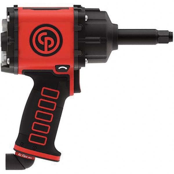 Chicago Pneumatic - Air Impact Wrenches & Ratchets Drive Size: 1/2 Handle Type: Pistol Grip - Exact Tooling