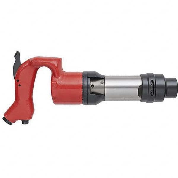 Chicago Pneumatic - 2,100 BPM, 2" Long Stroke, Air Chipping Hammer - Exact Tooling