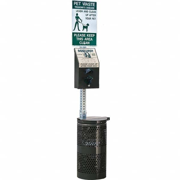 DOGIPOT - Pet Waste Stations Mount Type: Pole Mount Overall Height Range (Feet): 4' - 8' - Exact Tooling