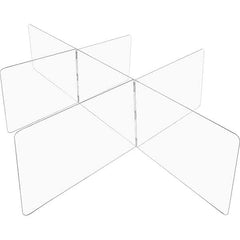 USA Sealing - 48" x 96" Partition & Panel System-Social Distancing Barrier - Exact Tooling