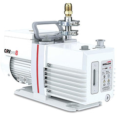 Welch - Rotary Vane-Type Vacuum Pumps; Horsepower: 0.5 ; Voltage: 115V ; Cubic Feet per Minute: 5.60 ; Length (Decimal Inch): 15.1000 ; Width (Decimal Inch): 6.1000 ; Height (Inch): 9.2 - Exact Tooling
