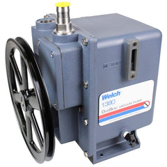 Welch - Rotary Vane-Type Vacuum Pumps; Horsepower: N/A ; Voltage: N/A ; Cubic Feet per Minute: 5.60 ; Length (Decimal Inch): 10.0000 ; Width (Decimal Inch): 12.0000 ; Height (Inch): 15 - Exact Tooling