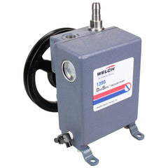 Welch - Rotary Vane-Type Vacuum Pumps; Horsepower: N/A ; Voltage: N/A ; Cubic Feet per Minute: 1.20 ; Length (Decimal Inch): 8.5000 ; Width (Decimal Inch): 9.0000 ; Height (Inch): 10 - Exact Tooling