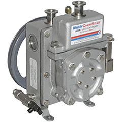 Welch - Rotary Vane-Type Vacuum Pumps; Horsepower: N/A ; Voltage: N/A ; Cubic Feet per Minute: 0.90 ; Length (Decimal Inch): 8.9000 ; Width (Decimal Inch): 9.0000 ; Height (Inch): 12.56 - Exact Tooling