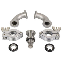 Welch - Air Compressor & Vacuum Pump Accessories; Type: Pump Connection Kit ; For Use With: Welch-lmvac Vacuum Systems - Exact Tooling