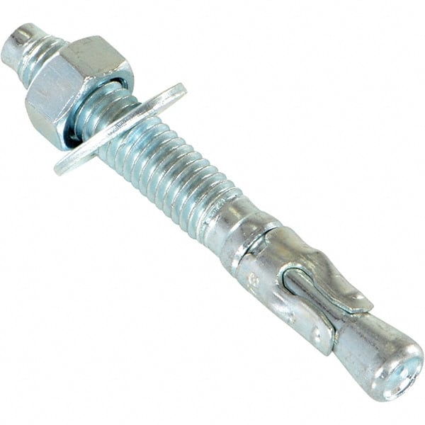 Vestil - Concrete Anchors Type: Screw Anchor Diameter (Inch): 3/8 - Exact Tooling