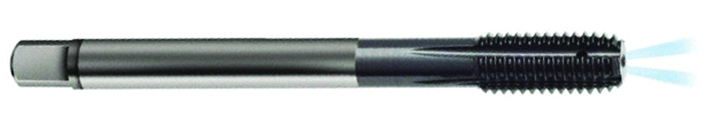 M16 x 2.00 Dia. - 6HX - 5 FL - Carbide Semi-Bott Tap-TiCN -Coolant-Thru-FORM-C DIN 376 - Exact Tooling