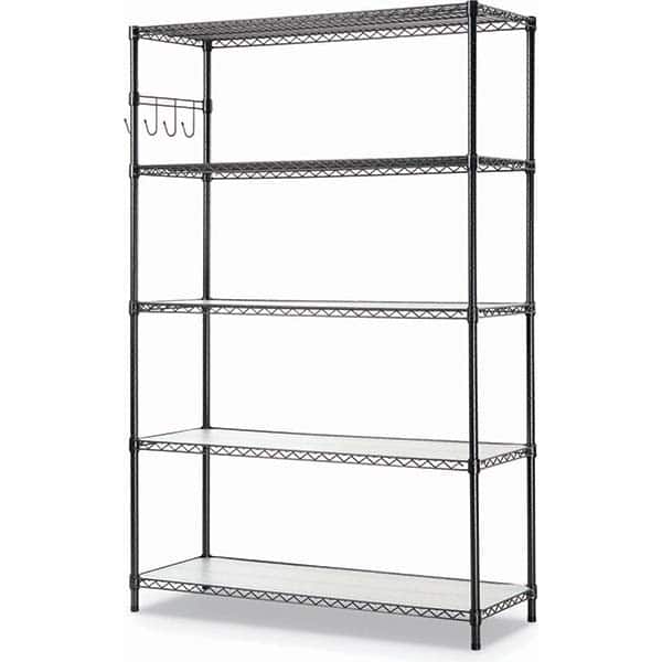 ALERA - Open Shelving Accessories & Components Type: Shelving Units-Multiuse Shelving-Open Width (Inch): 48 - Exact Tooling