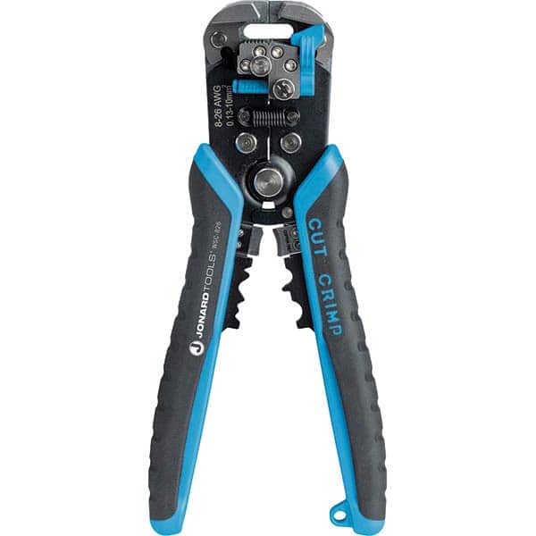 Jonard Tools - Wire & Cable Strippers Type: Wire Stripper/Crimper Maximum Capacity: 8 AWG - Exact Tooling