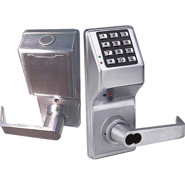 Alarm Lock - Lever Locksets Type: Entrance Door Thickness: 1-3/4 - Exact Tooling