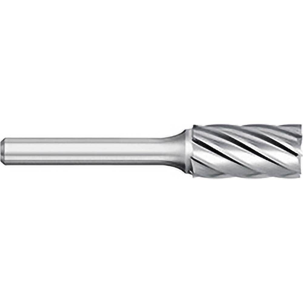 Titan USA - Burrs; Head Shape: Cylinder w/End Cut ; Industry Specification: SB-6NF ; Tooth Style: Aluma Cut ; Cutting Diameter (Inch): 5/8 ; Cutting Diameter (Decimal Inch): 0.6250 ; Shank Diameter (Inch): 1/4 - Exact Tooling