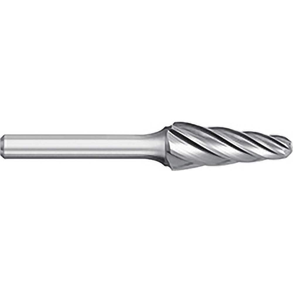 Titan USA - Burrs; Head Shape: Taper ; Industry Specification: SL-4NF ; Tooth Style: Aluma Cut ; Cutting Diameter (Inch): 1/2 ; Cutting Diameter (Decimal Inch): 0.5000 ; Shank Diameter (Inch): 1/4 - Exact Tooling