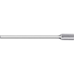 Titan USA - Burrs; Head Shape: Cylinder ; Industry Specification: SA-3X ; Tooth Style: Single Cut ; Cutting Diameter (Inch): 3/8 ; Cutting Diameter (Decimal Inch): 0.3750 ; Shank Diameter (Inch): 1/4 - Exact Tooling
