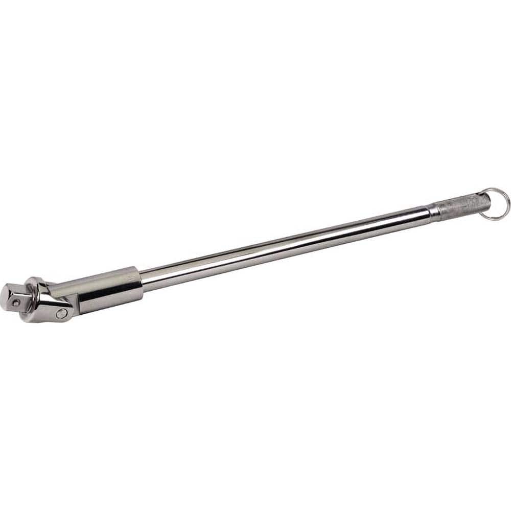 Williams - Socket Handles; Tool Type: Tethered Flexible Handle ; Drive Size (Inch): 3/4 ; Overall Length (Inch): 22-1/8 ; Finish/Coating: Chrome ; Additional Information: Drive handles provide extra leverage with greater strength than ratchets. Square dr - Exact Tooling