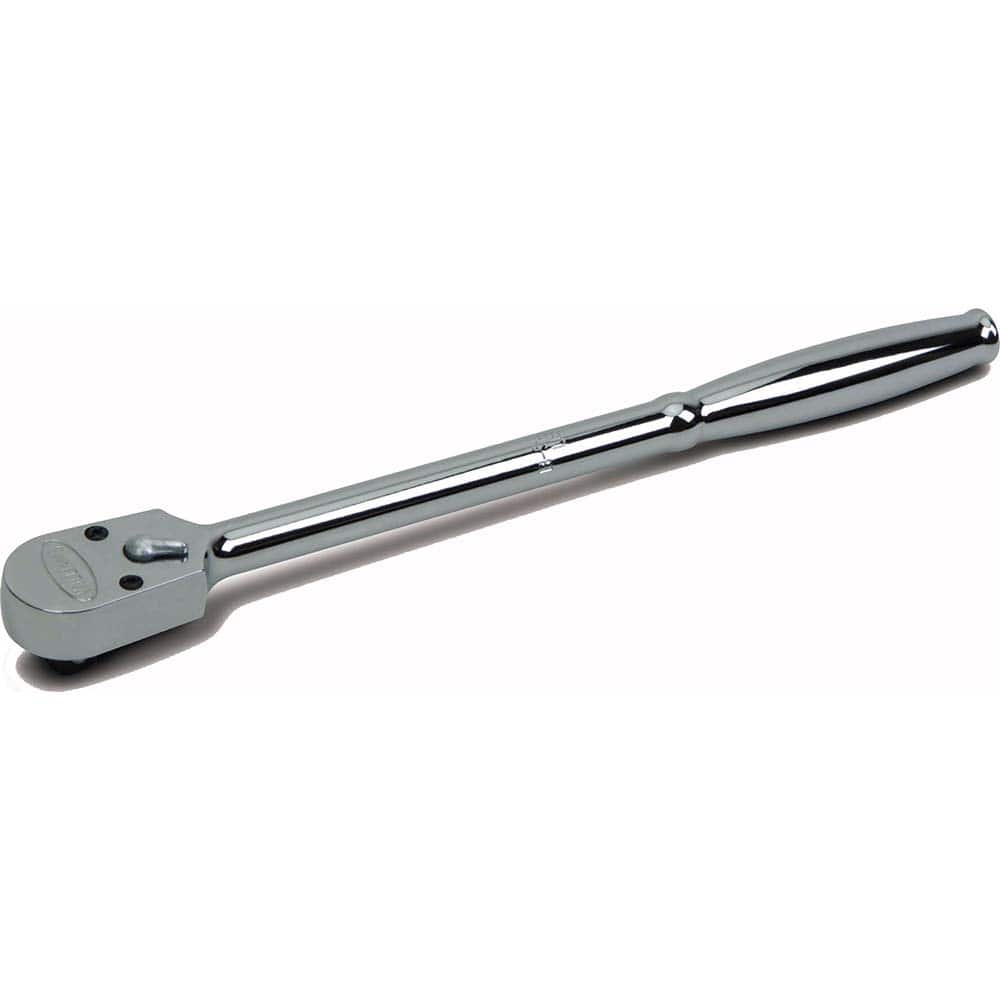Williams - Ratchets; Tool Type: 3/8" Drive Ratchet ; Drive Size (Inch): 3/8 ; Head Shape: Pear ; Head Features: Fine Tooth; Flat Sealed; Reversible; Standard ; Finish/Coating: Chrome ; Overall Length (Inch): 8 - Exact Tooling