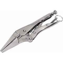 Williams - Locking Pliers; Plier Type: Locking Pliers; Long Nose Pliers ; Jaw Style: Long Jaw; Serrated Jaw; Straight Jaw ; Overall Length Range: 7" - Exact Tooling