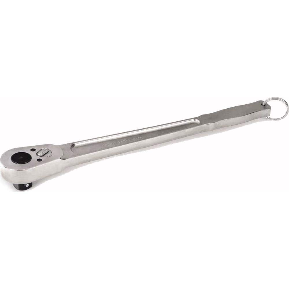 Williams - Ratchets; Tool Type: Tethered Drive Ratchet ; Drive Size (Inch): 3/4 ; Head Shape: Pear ; Head Features: Fine Tooth; Flat Sealed; Sealed Reversible ; Finish/Coating: Black Coated; Black Finish; Black Industrial; Black Matte ; Overall Length (I - Exact Tooling