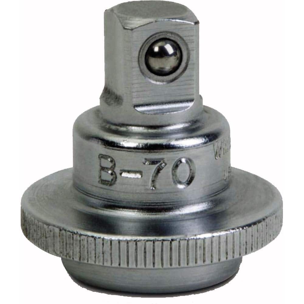 Williams - Ratchets; Tool Type: Tethered Ratchet Spinner ; Drive Size (Inch): 3/8 ; Head Shape: Cylinder; Square ; Head Features: Standard ; Finish/Coating: Chrome ; Overall Length (Inch): 1-1//4 - Exact Tooling